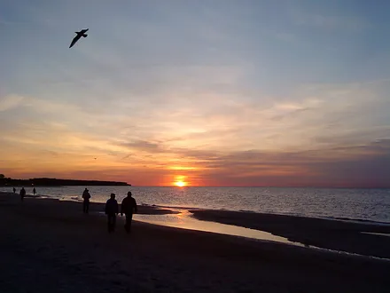 Der Strand von Rerik.
