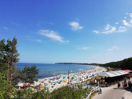 Südstrand Sellin, 300m entfernt 