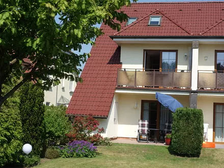 Blick auf die Terrasse