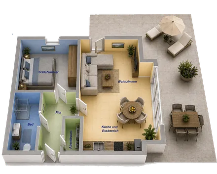 Grundriss Sunny 1