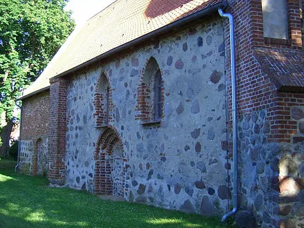 Mittelalterliche Kirche in Koserow