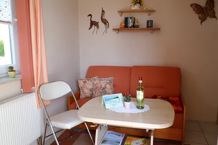 Couch einzeln ausziehbar.(1 zusätzlicher Schlafplatz)