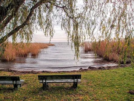 Der kleine Ort Gummlin auf Usedom