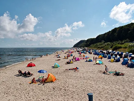 Badestrand in Koserow