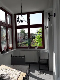 Veranda als Essbereich