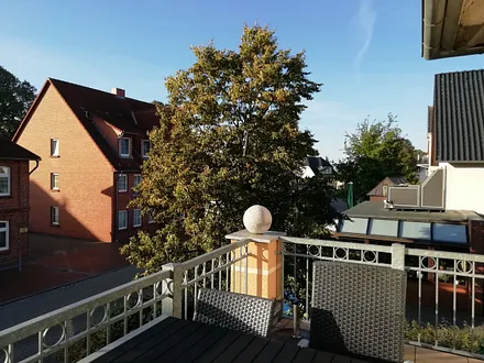 Blick vom Balkon Süd-Westseite