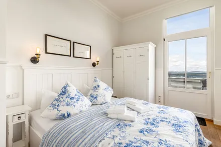 Hier im Bild der Ausblick bei stürmischer See.