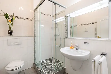 Das schöne Duschbad.