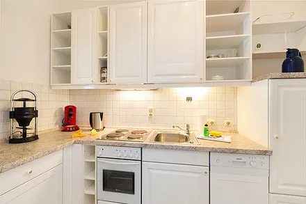 ... ist sogar mit einer zusätzlichen Senseo-Kaffeemaschine für Kaffeepads ausgestattet.