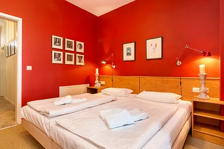 Hier sehen Sie den Schlafbereich...