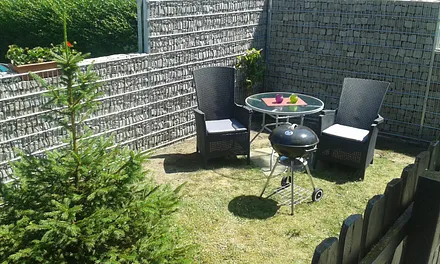 Sitzecke mit Grillmöglichkeit...