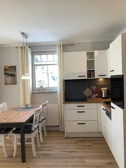 In der Küchenzeile fehlt es an nichts 