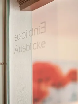 Blick aus der Dusche