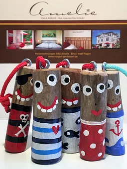 Unsere fröhlichen Helfer -  Villa Amelie - Binz auf Rügen