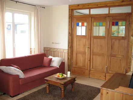 Gemütliche Schlafcouch - Villa Amelie - Binz auf Rügen