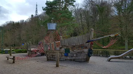 Piratenspielplatz Promenade - Schiff