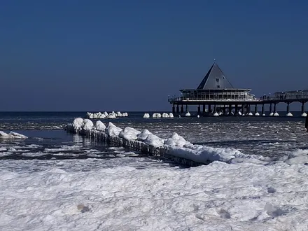Seebrücke im März 2018