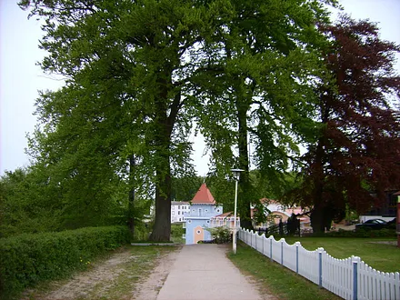 Von unserem Haus zur Ostsee