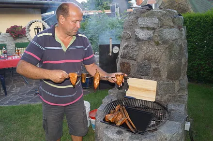 Auf Wunsch räuchern wir frischen Fisch