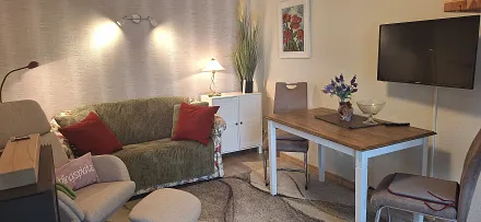 Wohnbereich mit TV