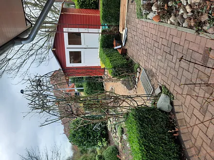 Grillplatz im Garten