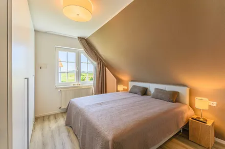 zweites Schlafzimmer mit Doppelbett