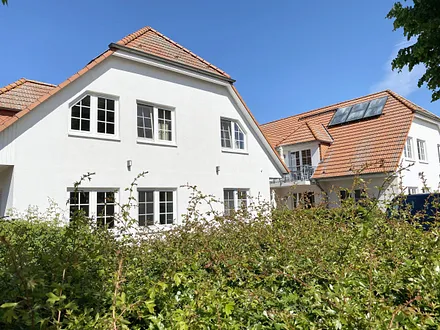 Haus B mit der Giebelseite