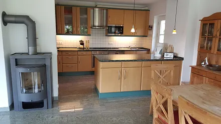 Wohnküche im Erdgeschoss