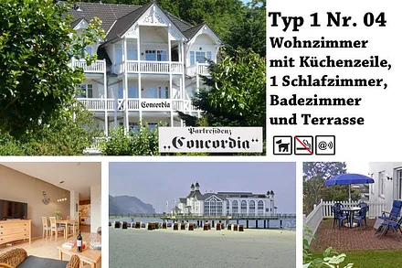 Typ 1 Nr. 4 in der Parkresidenz Concordia