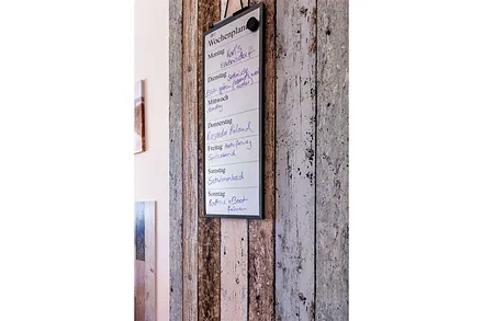 Ein Wochenplan mit Tipps