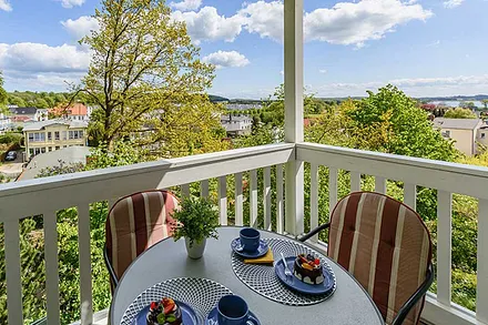 Balkon der Wohnung 17