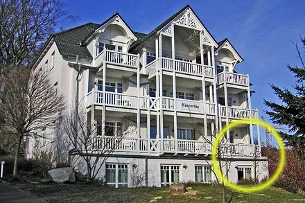 Lage der Ferienwohnung 16 in der Parkresidenz Concordia