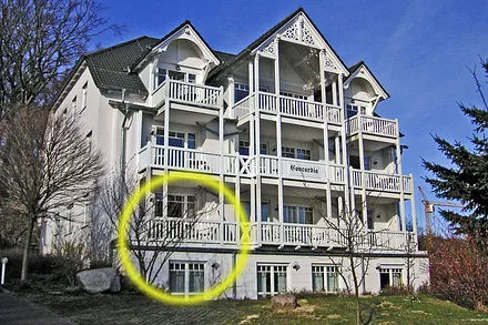 Lage der Ferienwohnung im Haus I