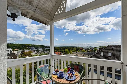 Balkon der Ferienwohnung 