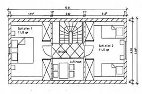 Grundriss Dachgeschoss