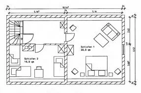 Grundriss Dachgeschoss