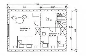 Grundriss Dachgeschoss