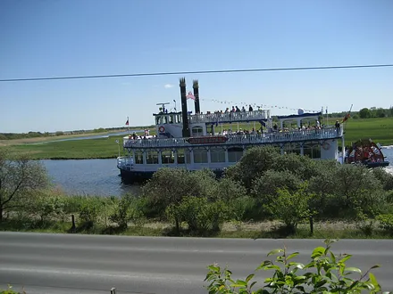 Ausflug mit den Raddampfer in Prerow