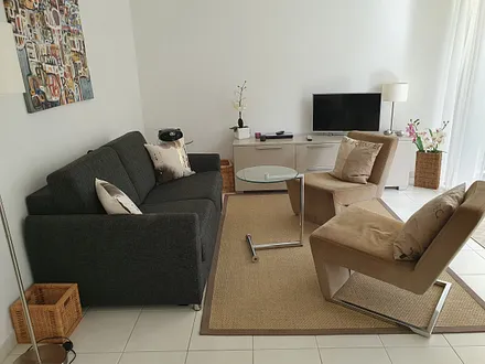 Wohnbereich mit Schlafsofa