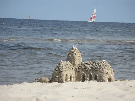 .....das Märchenschloss im Ostseesand....