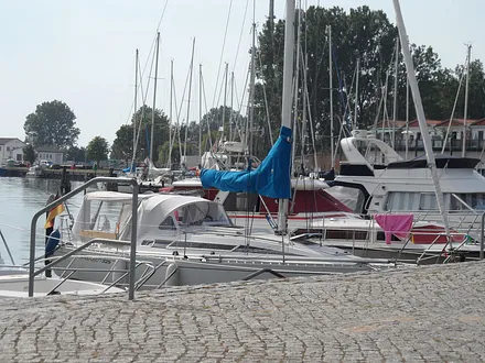 ..der wunderschöne Hafen von Karlshagen