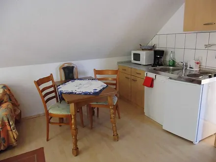 Küchenzeile im Wohnraum