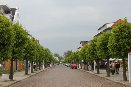 Die Wilhelmstrasse - nur 10 Gehminuten entfernt