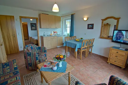 Wohnzimmer mit  Küchenzeile