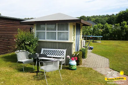 Pavillon und Sitzecke