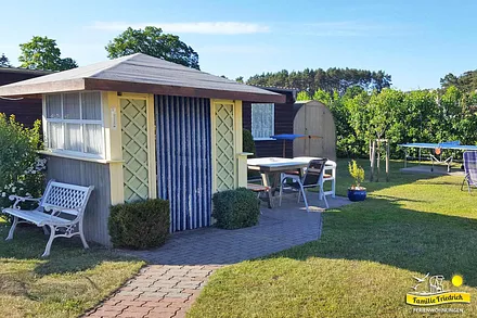 Pavillon und Sitzecke