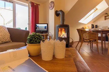 Der Kamin für kalte Tage ...