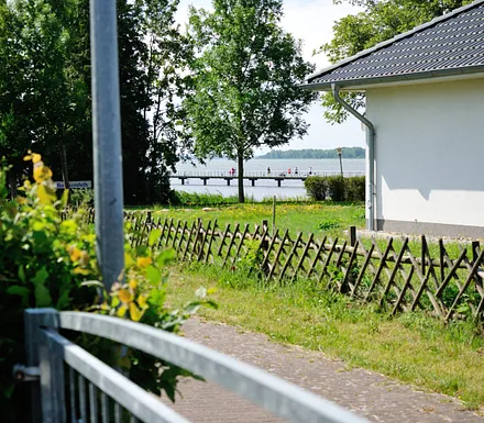 Blick auf die Seebrücke