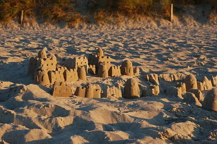 Strandburg einmal anders