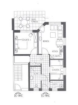 Wohnung 3.1. Grundriss